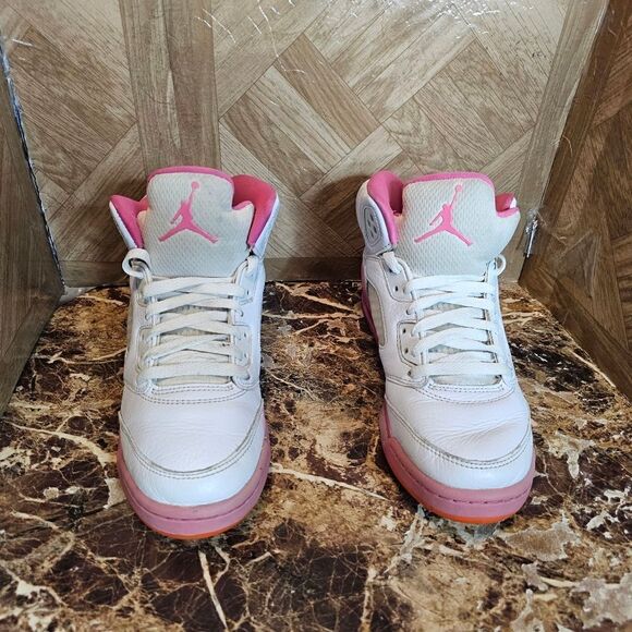 Jordan 5 Retro WNBA Pinksicle orange women's size 8. GS 6.5.   683 - Picture 8 of 12